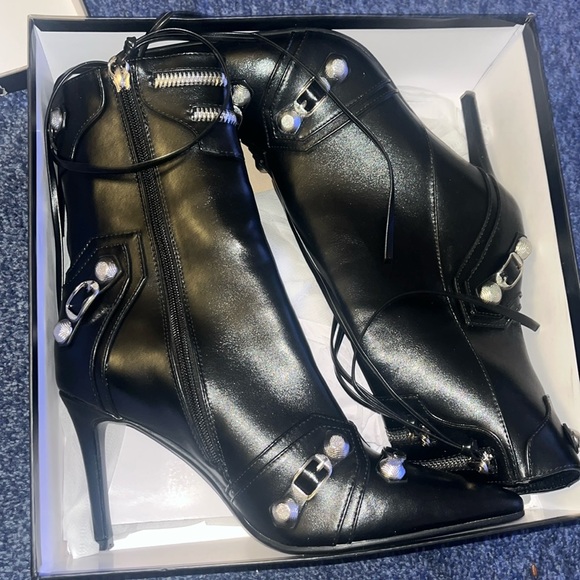 Azalea Wang Brooklyn Black Boots - Picture 1 of 4